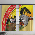 Dolphins ANZAC Day Window Curtain Rosemary Starring Night Style