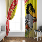 Dolphins ANZAC Day Window Curtain Rosemary Starring Night Style