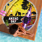Storm ANZAC Day Beach Blanket Rosemary Starring Night Style
