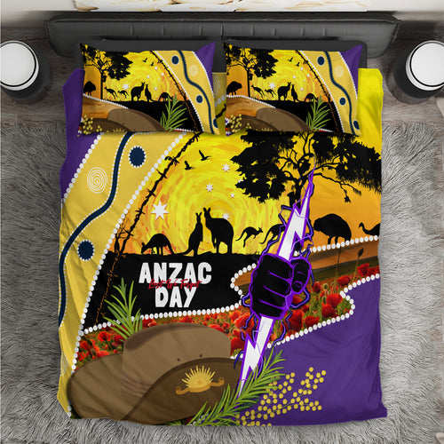 Storm ANZAC Day Bedding Set Rosemary Starring Night Style