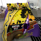 Storm ANZAC Day Bedding Set Rosemary Starring Night Style
