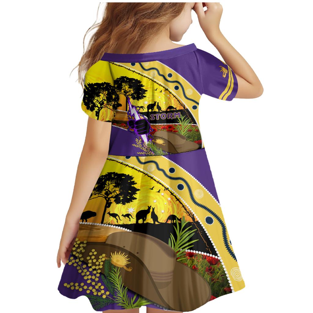Storm ANZAC Day Family Matching Mermaid Dress and Hawaiian Shirt Rosemary Starring Night Style