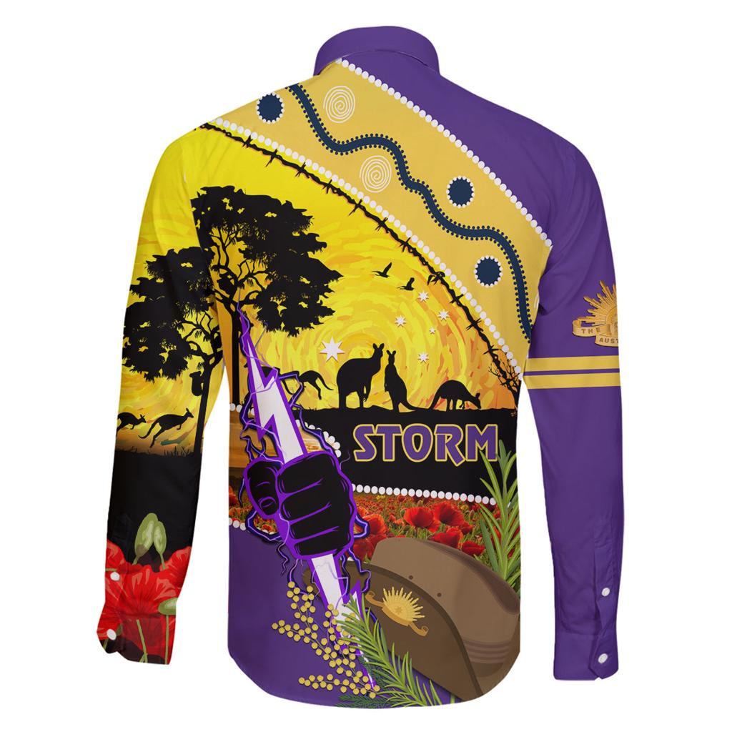 Storm ANZAC Day Family Matching Tank Maxi Dress and Hawaiian Shirt Rosemary Starring Night Style