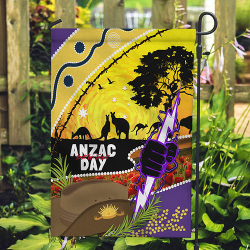 Storm ANZAC Day Garden Flag Rosemary Starring Night Style