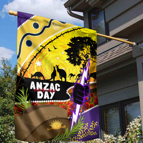 Storm ANZAC Day Garden Flag Rosemary Starring Night Style