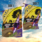 Storm ANZAC Day Garden Flag Rosemary Starring Night Style