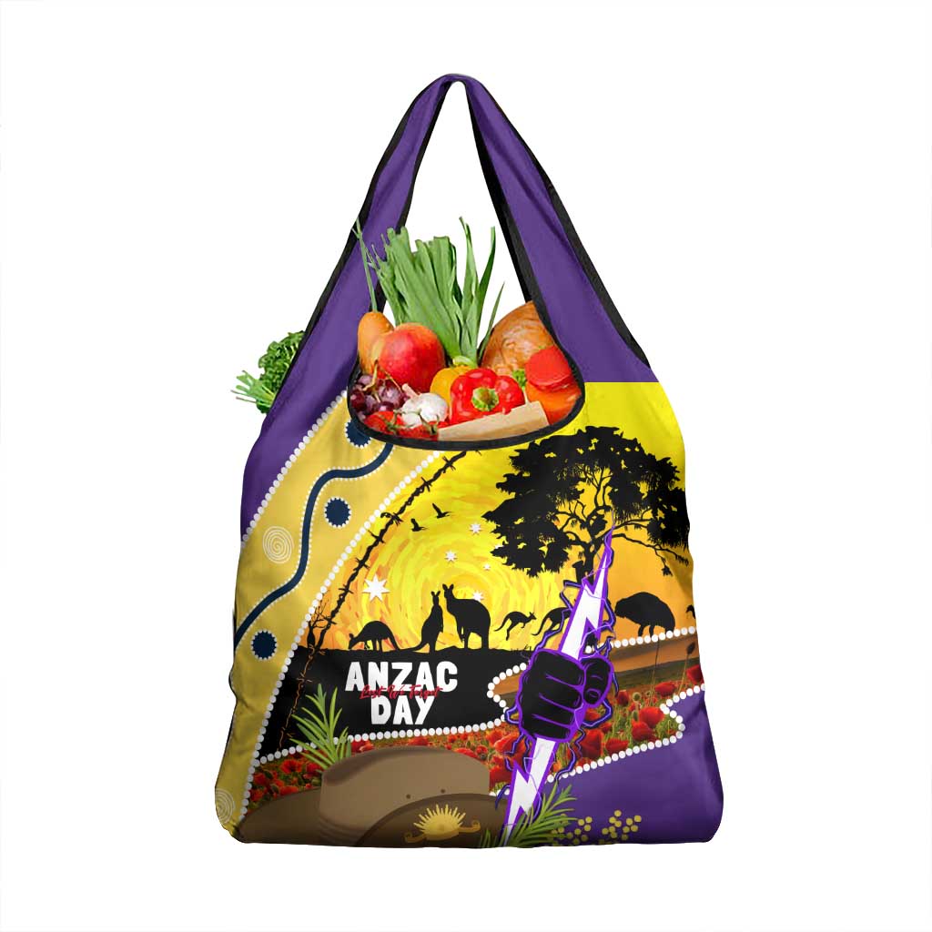 Storm ANZAC Day Grocery Bag Rosemary Starring Night Style