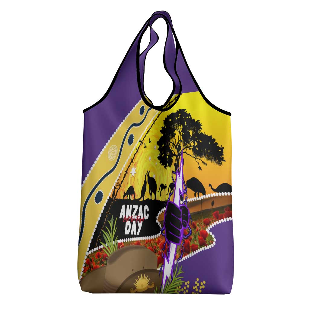 Storm ANZAC Day Grocery Bag Rosemary Starring Night Style