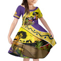 Storm ANZAC Day Kid Short Sleeve Dress Rosemary Starring Night Style