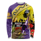 Storm ANZAC Day Long Sleeve Shirt Rosemary Starring Night Style