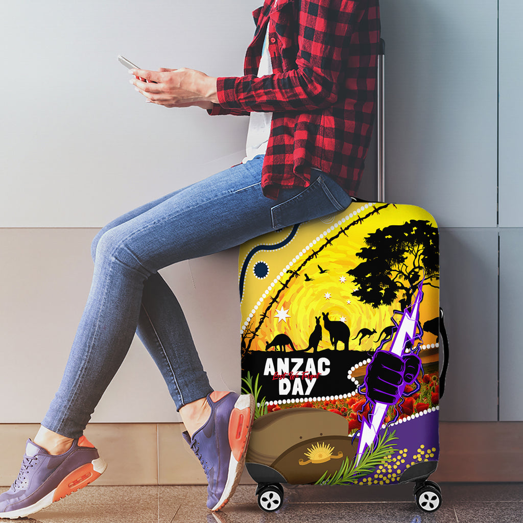 Storm ANZAC Day Luggage Cover Rosemary Starring Night Style