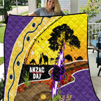 Storm ANZAC Day Quilt Rosemary Starring Night Style