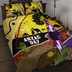 Storm ANZAC Day Quilt Bed Set Rosemary Starring Night Style