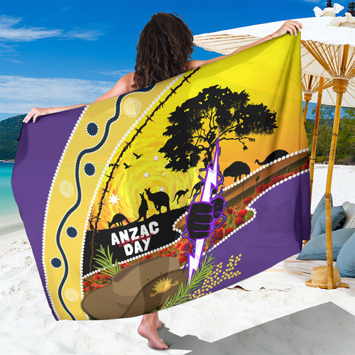 Storm ANZAC Day Sarong Rosemary Starring Night Style