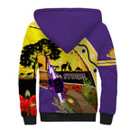 Storm ANZAC Day Sherpa Hoodie Rosemary Starring Night Style
