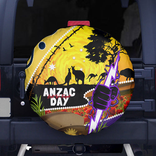 Storm ANZAC Day Spare Tire Cover Rosemary Starring Night Style