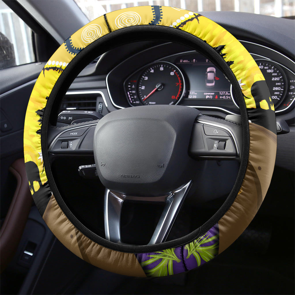 Storm ANZAC Day Steering Wheel Cover Rosemary Starring Night Style