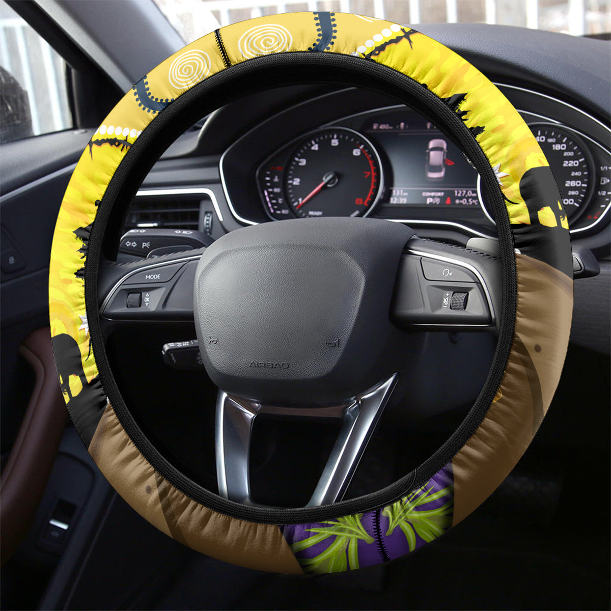 Storm ANZAC Day Steering Wheel Cover Rosemary Starring Night Style