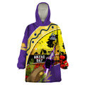 Storm ANZAC Day Wearable Blanket Hoodie Rosemary Starring Night Style