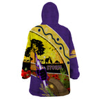 Storm ANZAC Day Wearable Blanket Hoodie Rosemary Starring Night Style