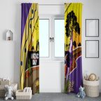 Storm ANZAC Day Window Curtain Rosemary Starring Night Style