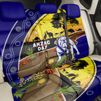 Bulldogs ANZAC Day Back Car Seat Cover Rosemary Starring Night Style