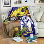 Bulldogs ANZAC Day Blanket Rosemary Starring Night Style