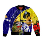 Bulldogs ANZAC Day Bomber Jacket Rosemary Starring Night Style