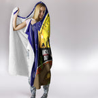 Bulldogs ANZAC Day Hooded Blanket Rosemary Starring Night Style