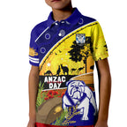 Bulldogs ANZAC Day Kid Polo Shirt Rosemary Starring Night Style
