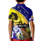 Bulldogs ANZAC Day Kid Polo Shirt Rosemary Starring Night Style