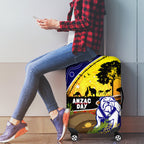 Bulldogs ANZAC Day Luggage Cover Rosemary Starring Night Style