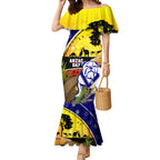 Bulldogs ANZAC Day Mermaid Dress Rosemary Starring Night Style