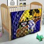 Bulldogs ANZAC Day Quilt Rosemary Starring Night Style