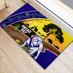 Bulldogs ANZAC Day Rubber Doormat Rosemary Starring Night Style