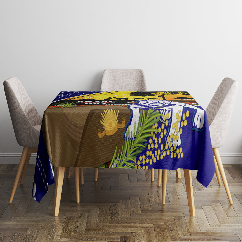 Bulldogs ANZAC Day Tablecloth Rosemary Starring Night Style