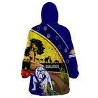 Bulldogs ANZAC Day Wearable Blanket Hoodie Rosemary Starring Night Style