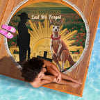 Australia Wallabies Rugby ANZAC Day Beach Blanket 2024 Lest We Forget
