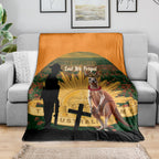 Australia Wallabies Rugby ANZAC Day Blanket 2024 Lest We Forget