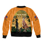 Australia Wallabies Rugby ANZAC Day Bomber Jacket 2024 Lest We Forget