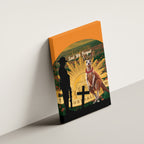 Australia Wallabies Rugby ANZAC Day Canvas Wall Art 2024 Lest We Forget