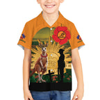 Australia Wallabies Rugby ANZAC Day Hawaiian Shirt 2024 Lest We Forget