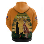 Australia Wallabies Rugby ANZAC Day Hoodie 2024 Lest We Forget