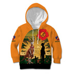 Australia Wallabies Rugby ANZAC Day Kid Hoodie 2024 Lest We Forget