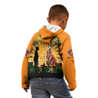 Australia Wallabies Rugby ANZAC Day Kid Hoodie 2024 Lest We Forget