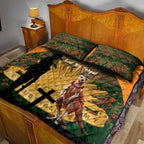 Australia Wallabies Rugby ANZAC Day Quilt Bed Set 2024 Lest We Forget