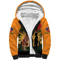 Australia Wallabies Rugby ANZAC Day Sherpa Hoodie 2024 Lest We Forget