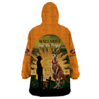 Australia Wallabies Rugby ANZAC Day Wearable Blanket Hoodie 2024 Lest We Forget