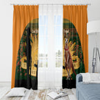 Australia Wallabies Rugby ANZAC Day Window Curtain 2024 Lest We Forget