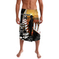 Custom New Zealand Silver Fern Rugby ANZAC Day Lavalava 2024 All Black Tiki Mascot